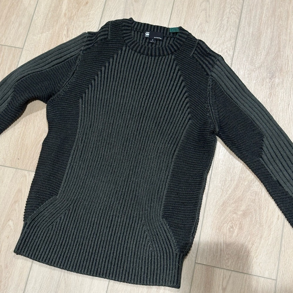 G-Star Raw Crewneck Ribbed Sweater